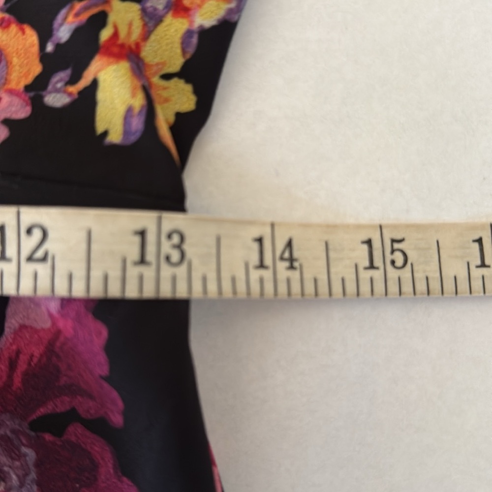 Amanda Uprichard Talulah Midi Dress in Evening Blossom Floral Print Size Small - Picture 11 of 15